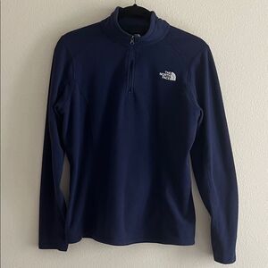 Women’s The North Face Glacier Zip Fleece Pullover Sweater M